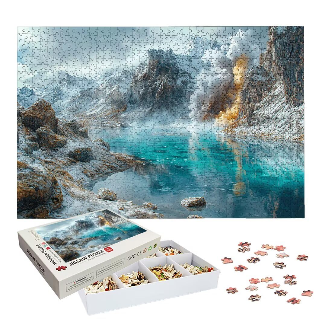 Puzzle Nature, Puzzle 1000 Pièces Adultes, Puzzles pour Décor Murale -2961