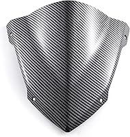 Vista 8 de Evomosa Parasol deportivo para parabrisas de motocicleta compatible con MT-07 MT07 FZ07 2018 2019 2020 18-20 (transparente)