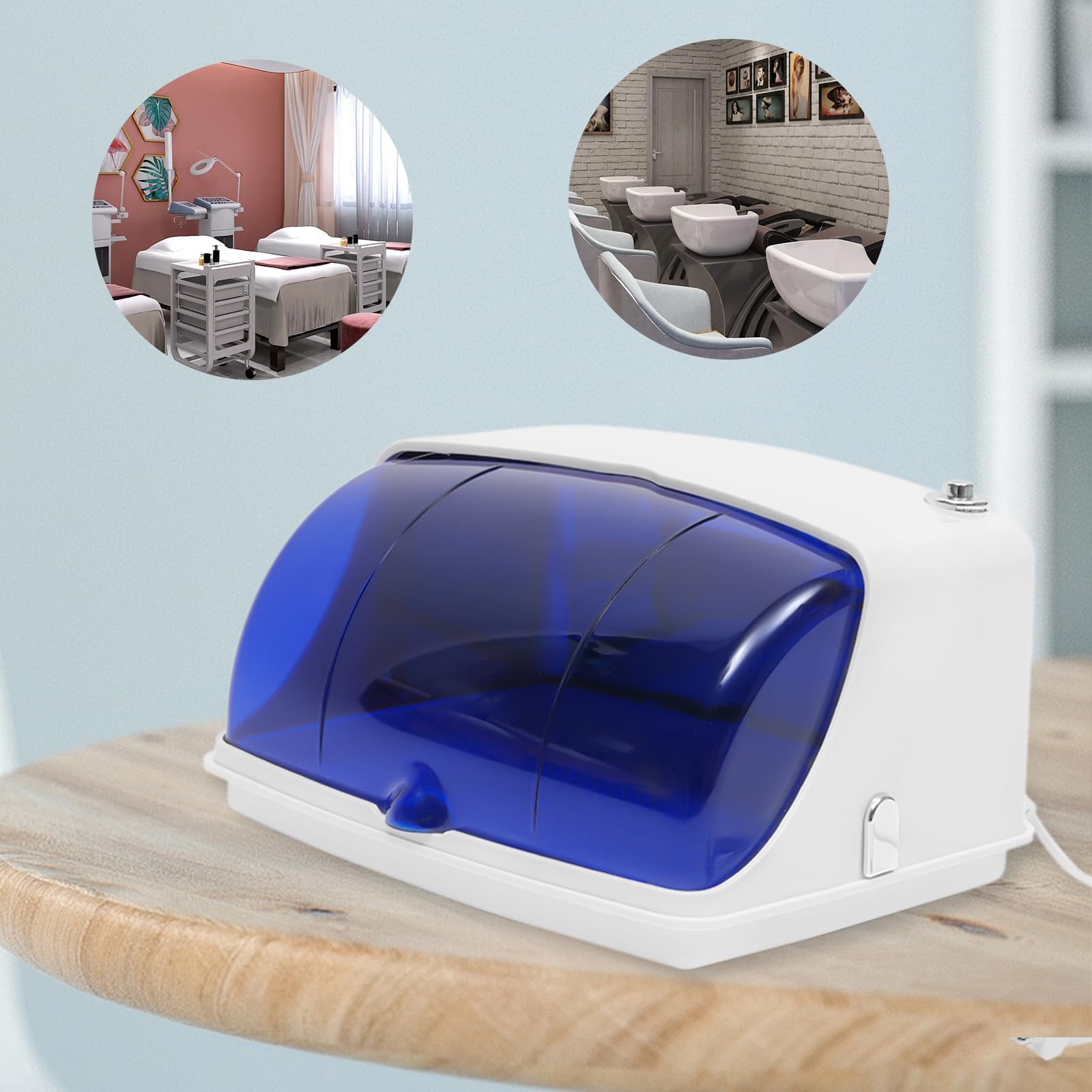Sterilizzatore disinfettante UV, 200 W, sterilizzatore UV cosmetico, cura dei piedi, tatuaggio manicure scatola di disinfezione 45-65 ℃, ideale per salone di bellezza, sauna, spa
