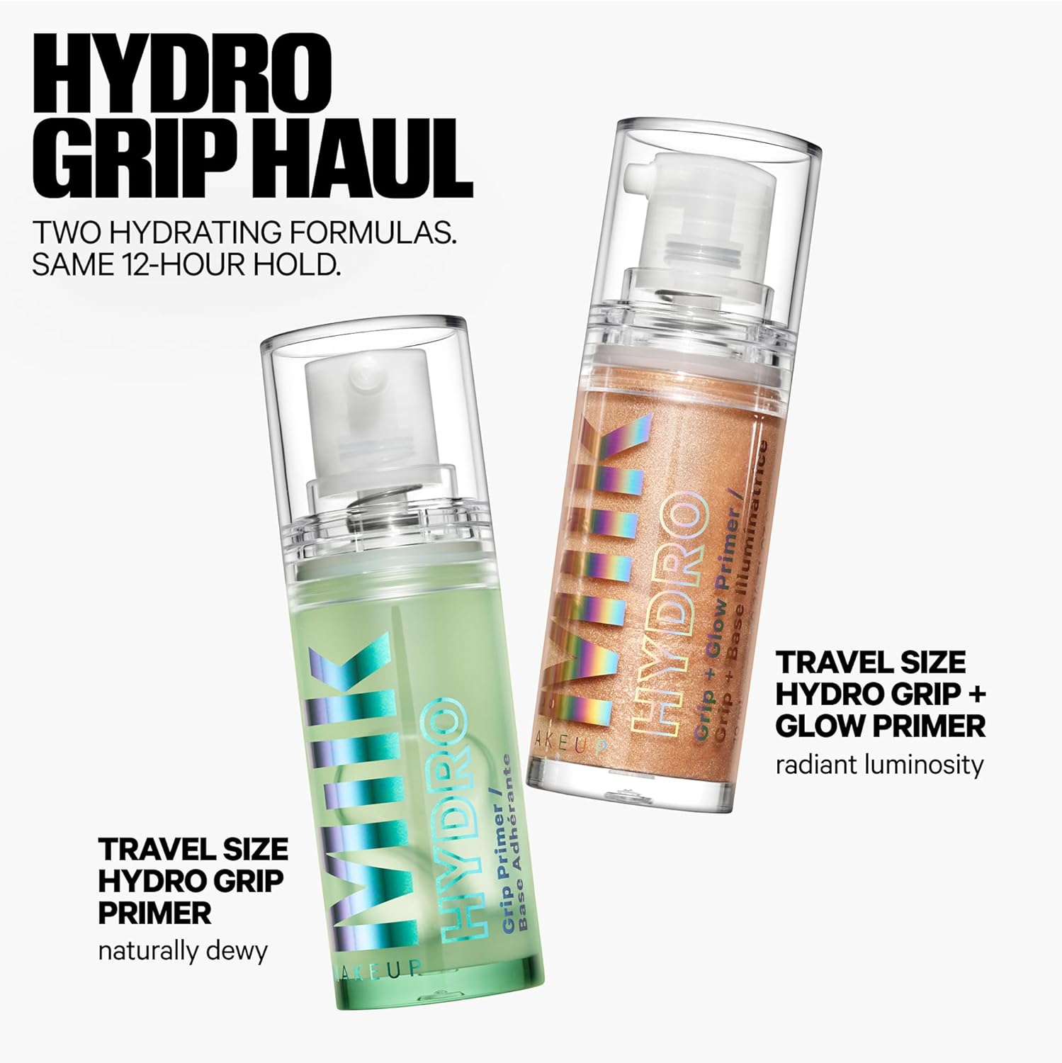 Milk Makeup Hydro Grip Primer with Hyaluronic Acid + Niacinamide – Hydrating Face Primer Grips Makeup for Up to 12 Hours – Silicone-Free, Lightweight Gel with Dewy Finish - Image 2