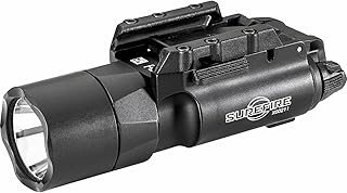 SureFire X300T-A Turbo Handgun Weaponlight, High Candela LED 650 Lumens, Black, Fits Picatinny Rail