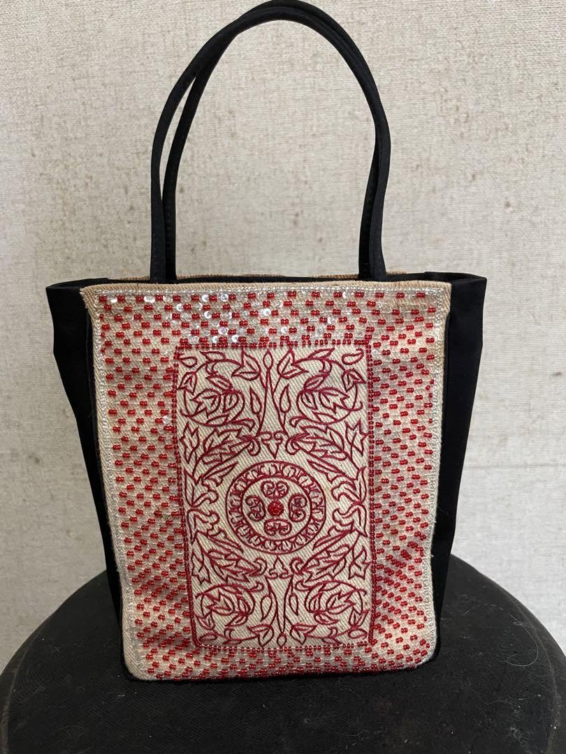 Amazon.co.jp: アニヤハインドマーチビーズ刺繍のイブニングバッグ 