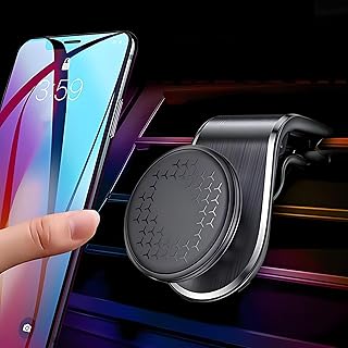 Support Telephone Voiture Magnetique pour Renault Megane E-Tech Electric Accessoire, Support Téléphone Voiture Grille Aeration