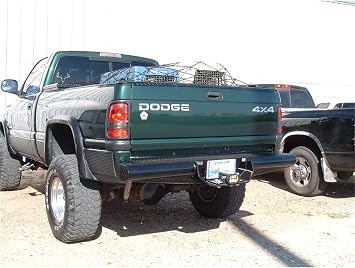 Ranch Hand BBD948BLS 8" Legend Rear Bumper with Skirts for RAM
