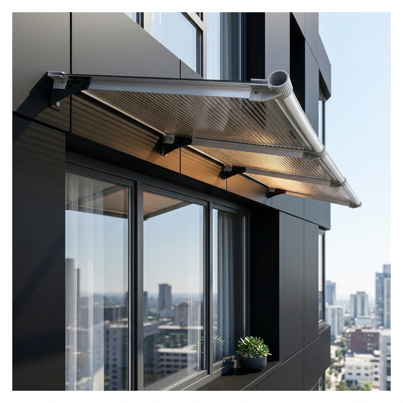 Auvent de terrasse extérieure pour abriter vos moments en plein air