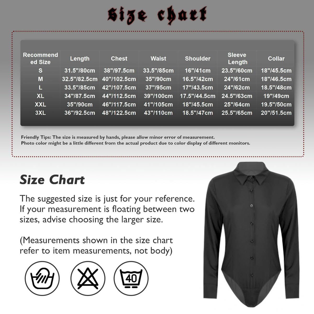 Camisa de manga larga con botones para mujer, blusa fácil para oficina, ocasión formal de negocios