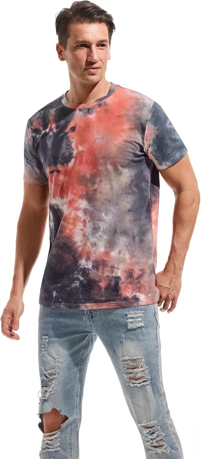 KLIEGOU Mens Hipster Hiphop Tees - Fashion Print T-Shirts - Image 6