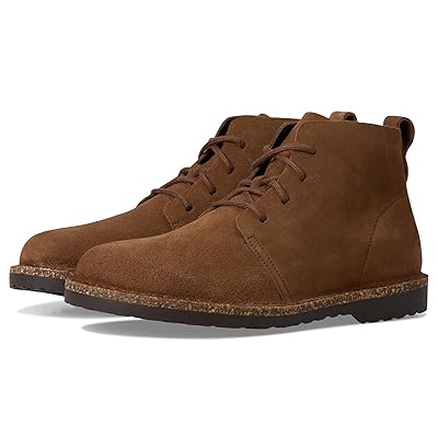 Birkenstock Uppsala Mid Lace Up Boots Dark Tea
