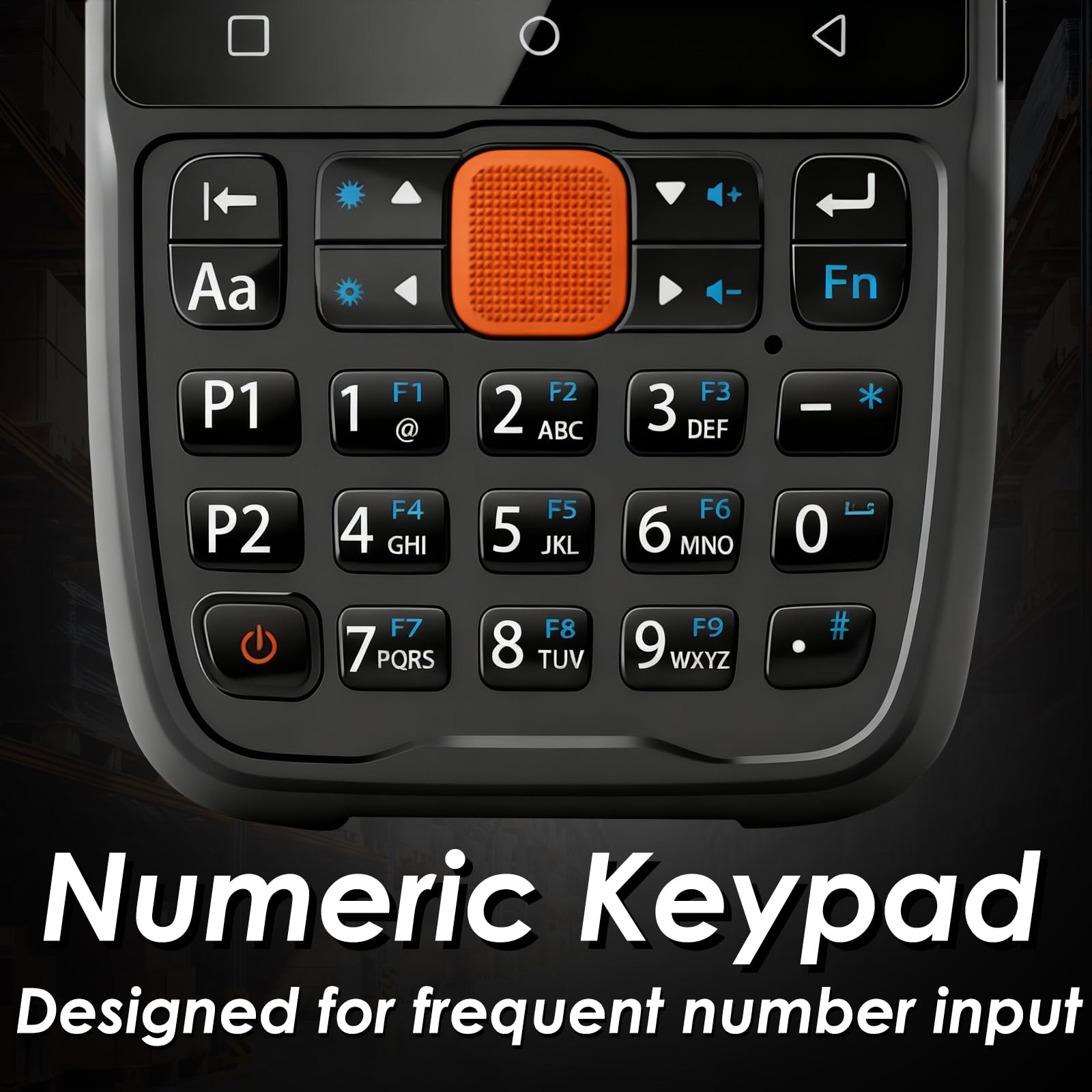 Kayoote S2 Scanner Di Codici A Barre Android 13 – PDA Portatile Con Motore K1, Lettura 1D/2D, Touchscreen HD 4", Wi-Fi & 4G LTE – Ideale Per Magazzino, Logistica & Tracciamento Asset
