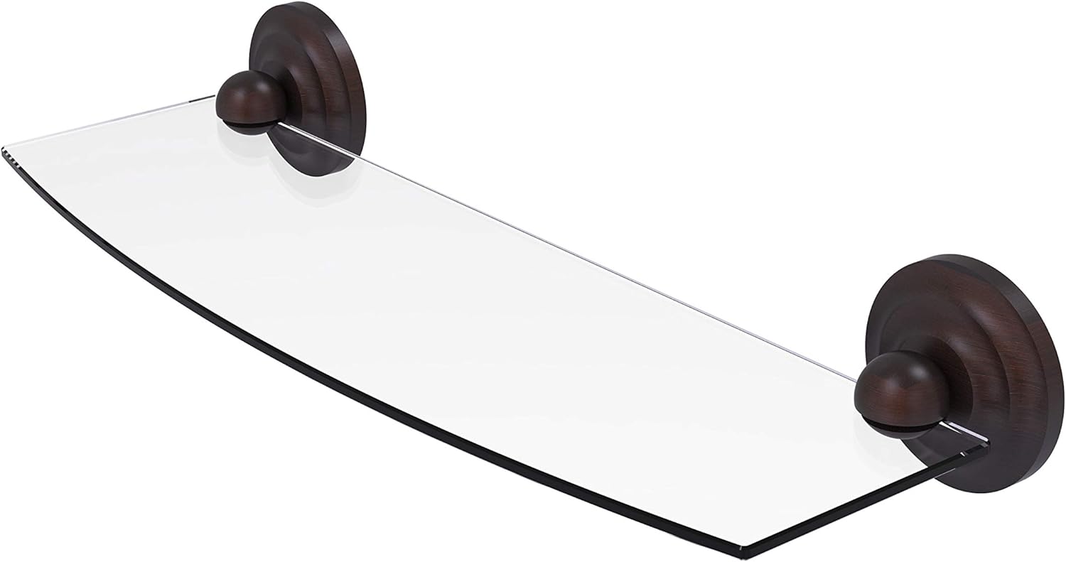 Uр Tо 40% оƒƒ Allied Brass R-33/18-VB R 33 Regal Collection Inch Glass Shelf, 18 Inch, Venetian Bronze