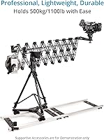 Vista 6 de PROAIM Anchor - Soporte para cámara de estudio resistente para trípodes pesados, horcas y grúas de hasta 1,102.3 lbs/1100 libras, compatible