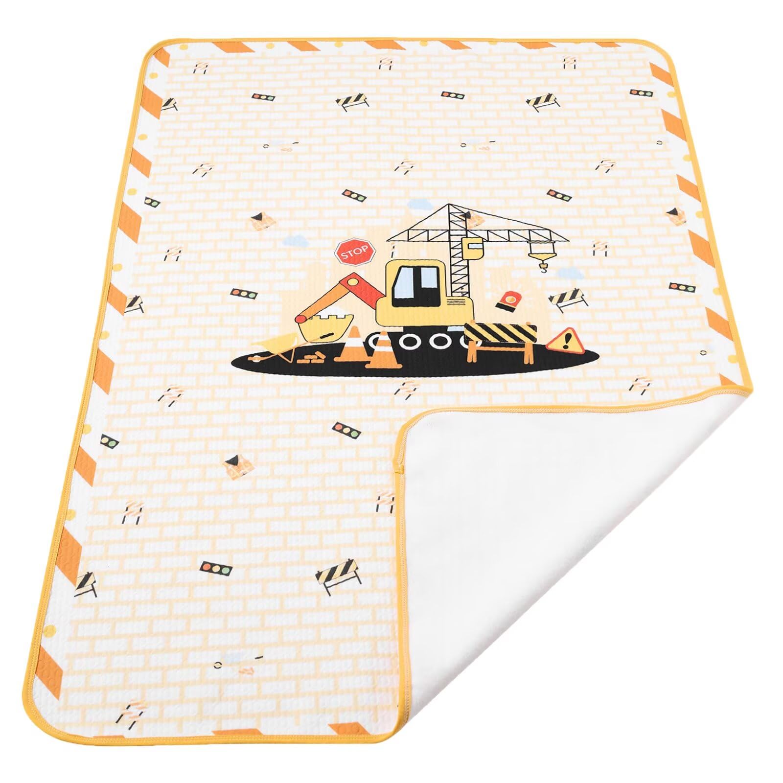 Landofgenie Waterproof Changing Mat 80 x 120 cm – Machine Washable, Reusable Extra Large Pad for Baby Adult & Incontinence