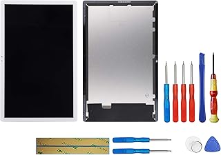 SWARK LCD Display Compatible with Samsung Galaxy Tab A7 10.4 (2020) SM-T500, SM-T505 (White) LCD Display Touch Screen Display + Tools