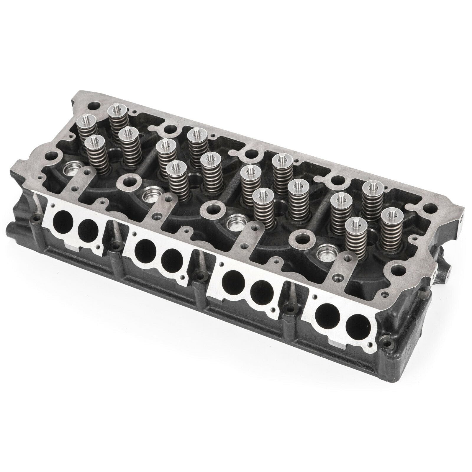 VEVOR Cylinder Head Assembled, Engine Cylinder Head Assembly Replacement 6.4L, Cast Iron Cylinder Head Fit for 08-10 Ford F250 F350 F450 F550