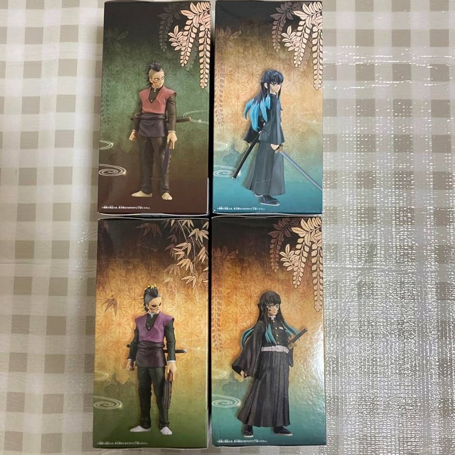 Amazon.co.jp: 鬼 滅 不死川玄弥 鬼化 時透無一郎 痣出現 4体