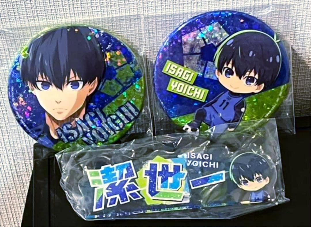 講談社 - ブルーロック ホログラム缶バッジ ナムコ限定 潔世一の通販