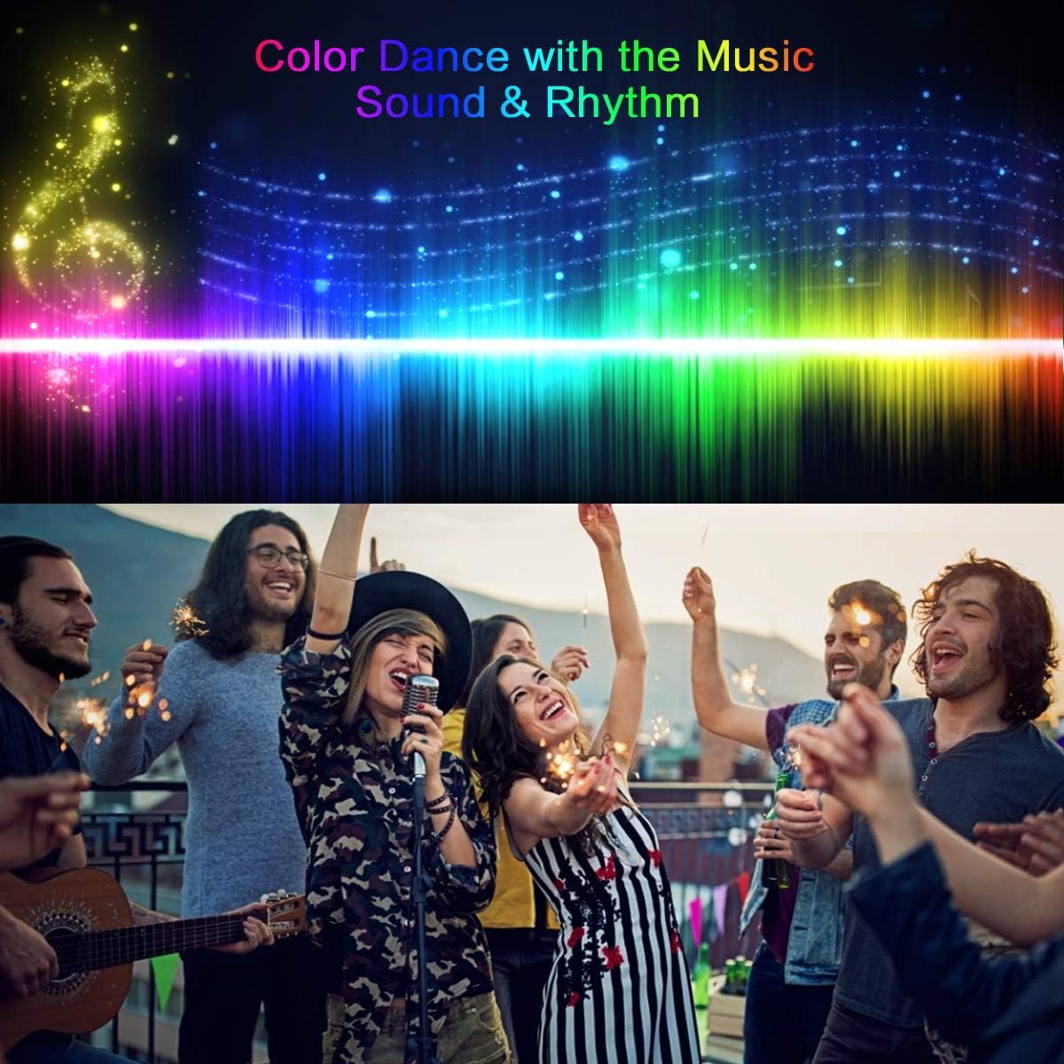 Transform Your Space: HEDYNSHINE 150ft RGB LED Strip Lights Review