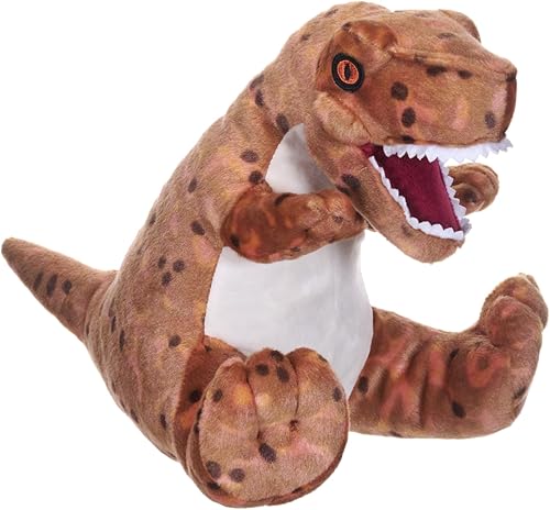 Wild Republic Cuddlekins Eco T-Rex, Stuffed Animal, 12 Inches, Plush Toy, Fill is Spun Recycled Water Bottles, Eco Friendly