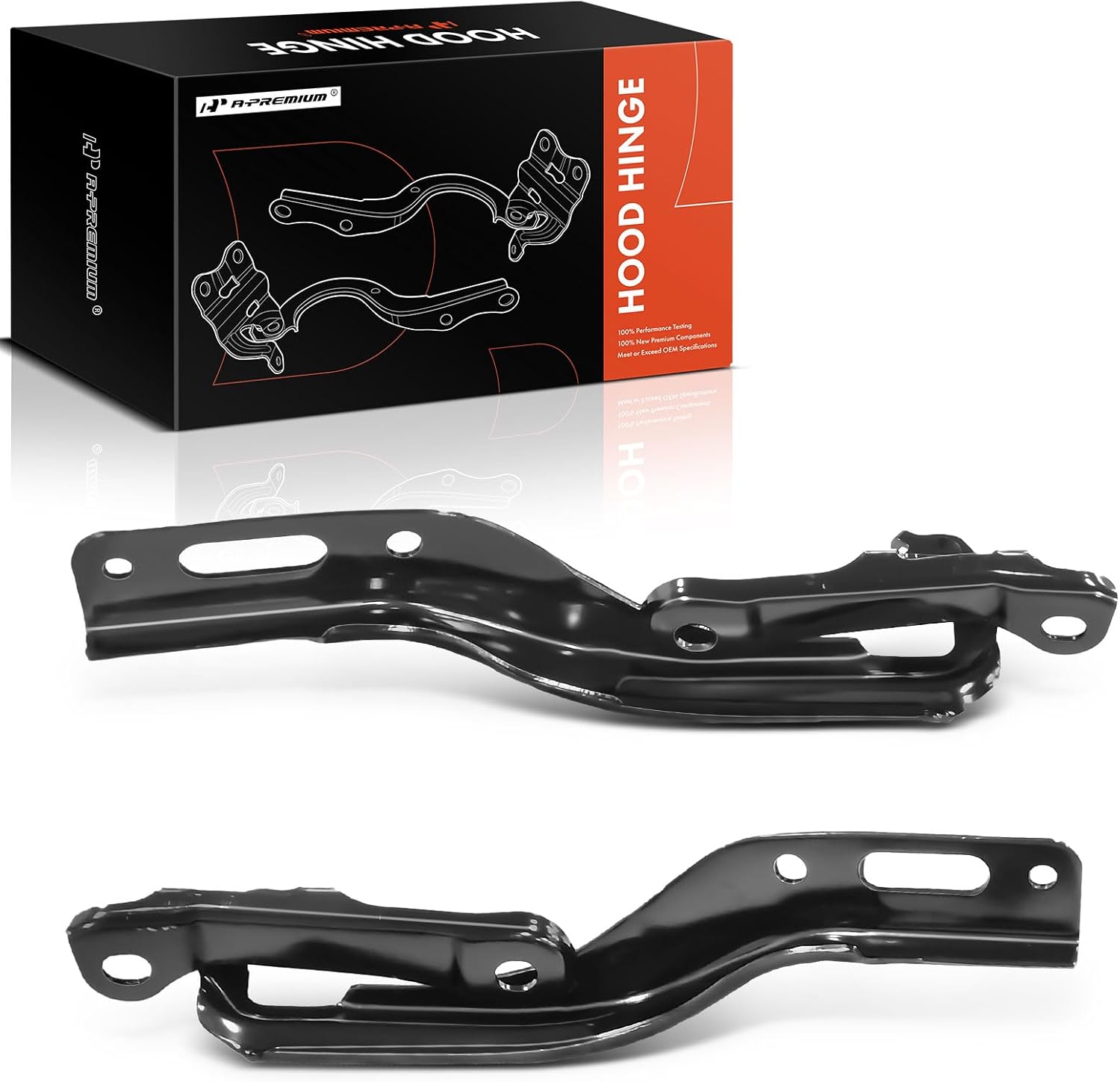 Honda Hood Support Hinge Driver & Passenger Side Hood Hinge Set For 2006-2011 Honda Civic Sedan/Coupe – Steel, Black, Made In Taiwan Honda Civic Coupe Cars And Trucks - Foto 7