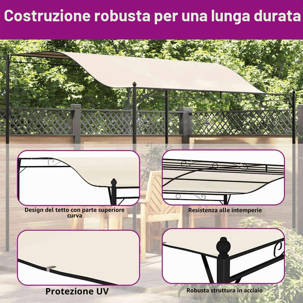 vidaXL Tendalino Parasole 3x2,5 m Antracite Disponibile in Diversi Colori