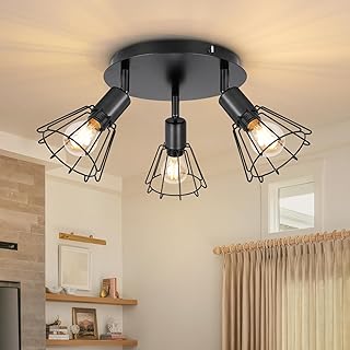 Dehobo LED Ceiling Spotlight Rotatable, 3 Way...,