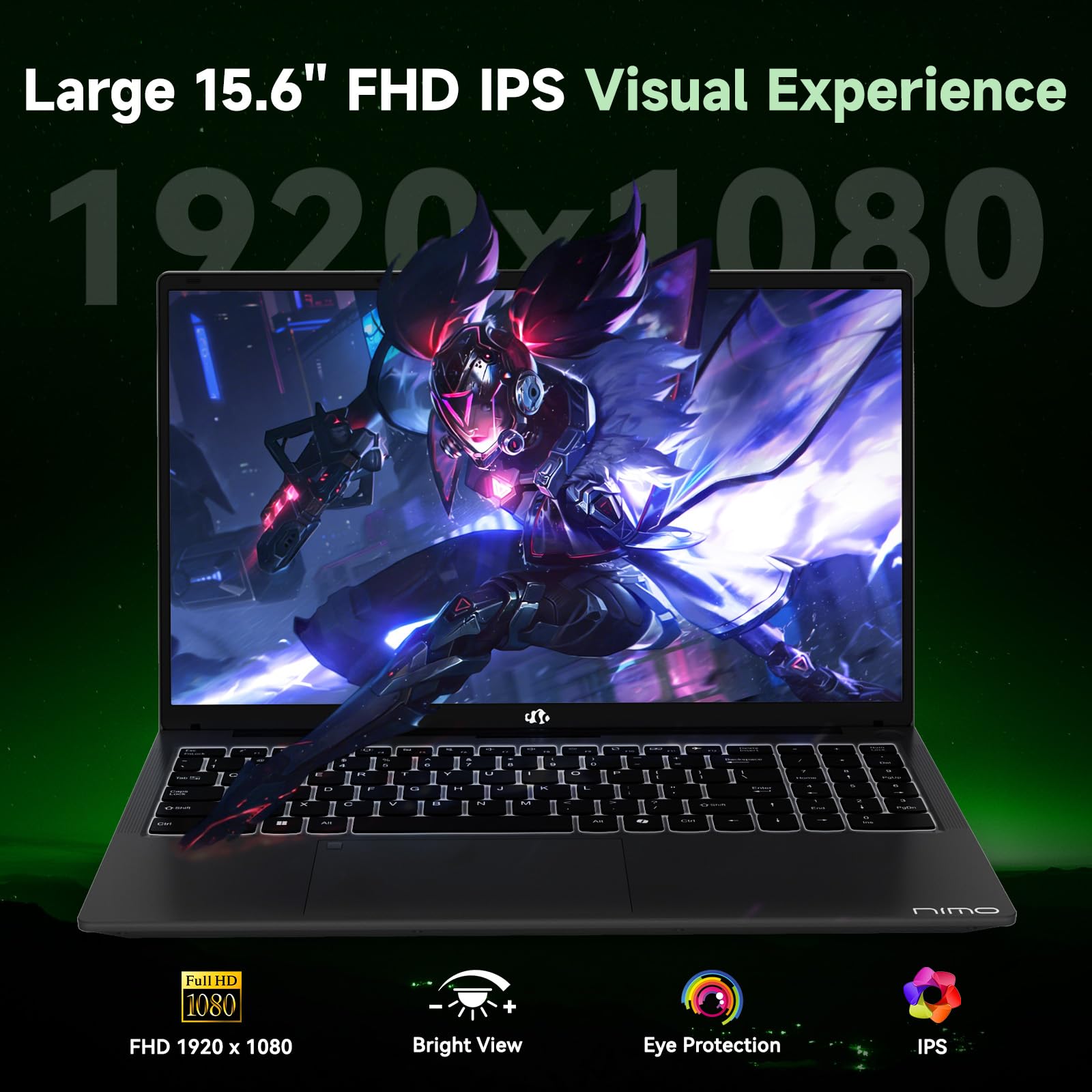 Amazon.com: NIMO Gaming Laptop, AMD Ryzen 7 7735HS (8-Core Beats