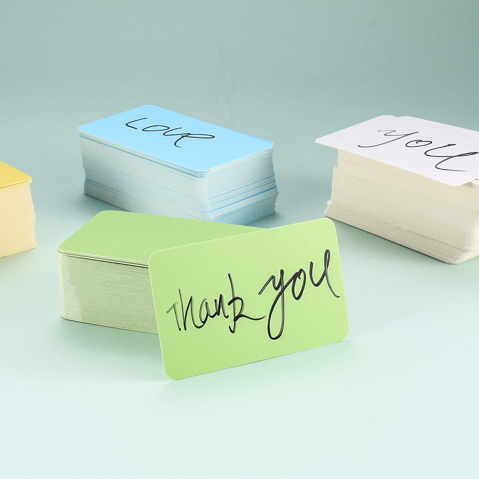 100 Stück Blanko-Nachrichtenkarten Aus Kraftpapier – Klein, Für Geschenkanhänger & DIY