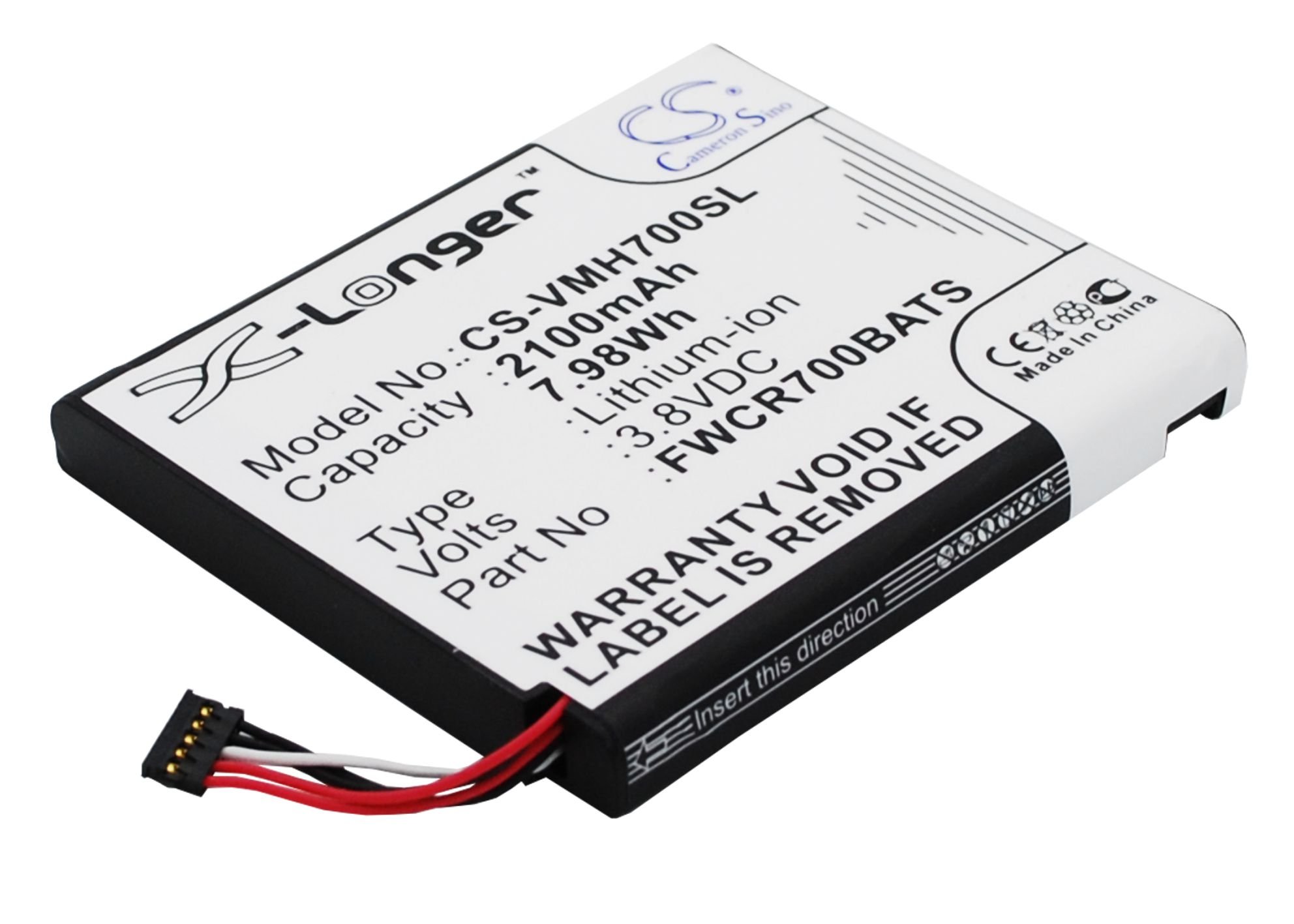 Ejjinenbby Replacement Battery Compatible for Franklin Wireless MHS800L (2100mAh/3.8V), Battery