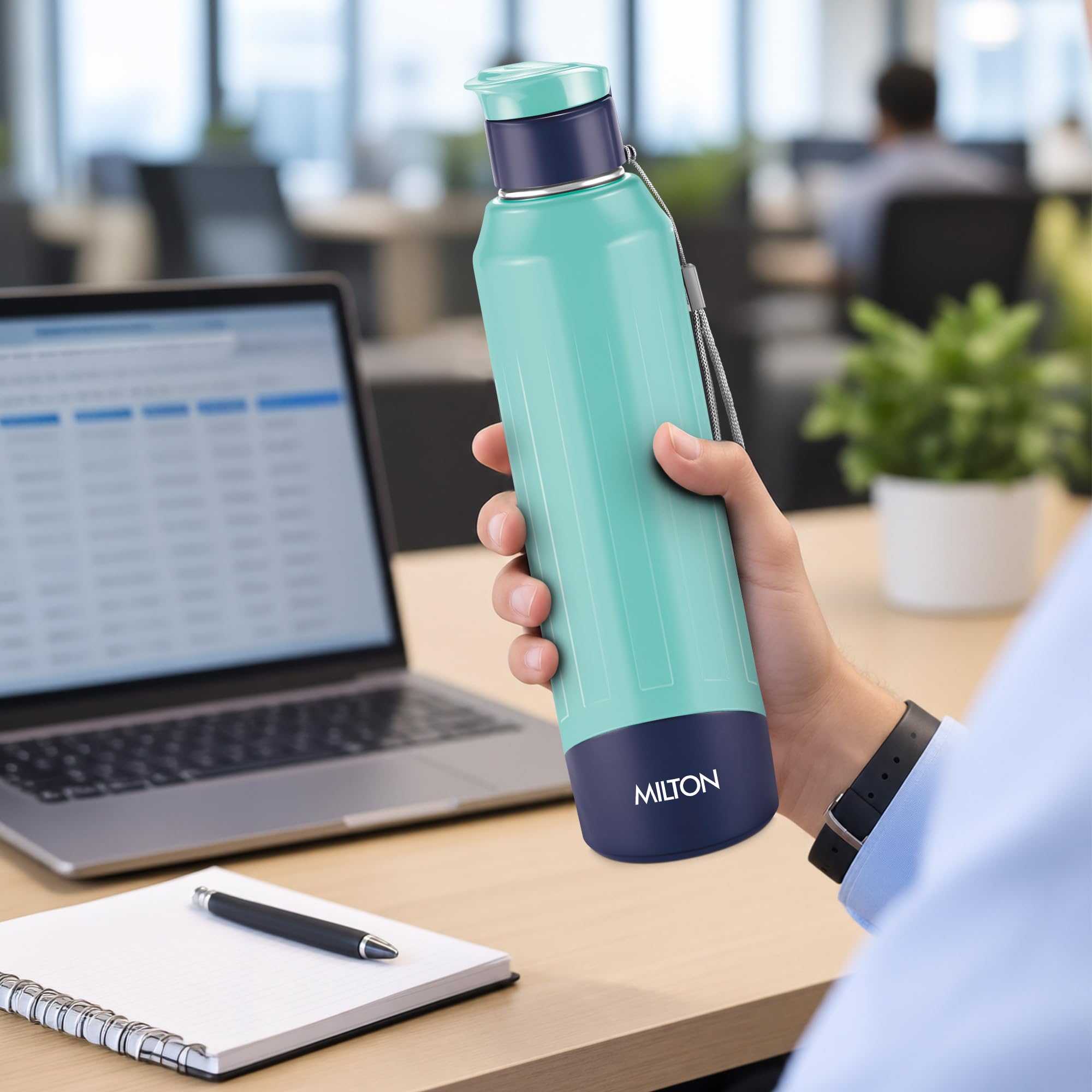 Milton Steel Thermoware - Hot & Cold Water Bottle -8 Milton Steel Thermoware - Hot & Cold Water Bottle -8