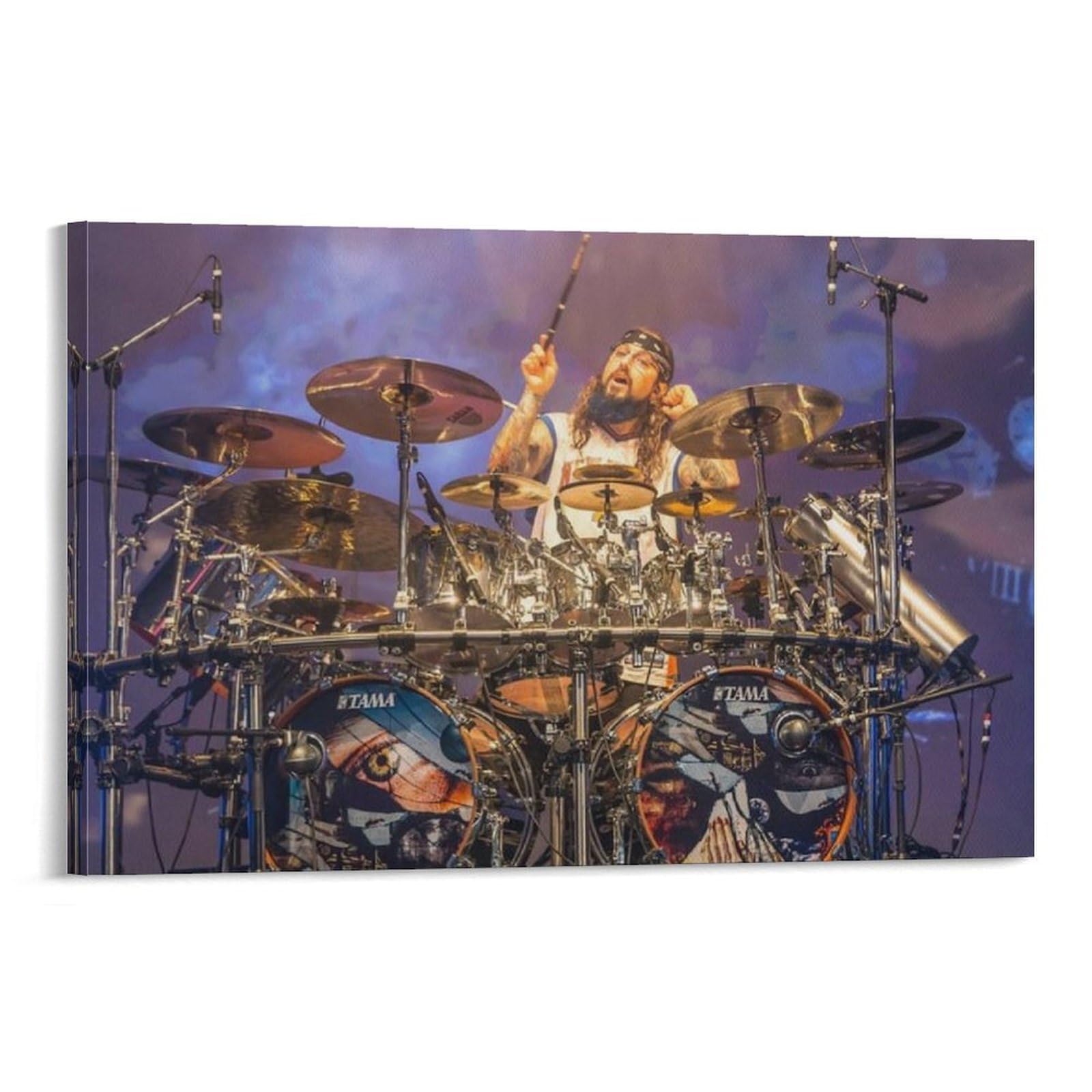 FCOIN Mike Portnoy Canvas Poster Canvas Wall Art Poster Decorative Modern Home Print Picture Artworks Posters 20x30inch(50x75cm)