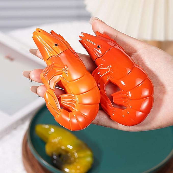 Encendedor Torch Recargable Shrimp Naranja miniatura 7