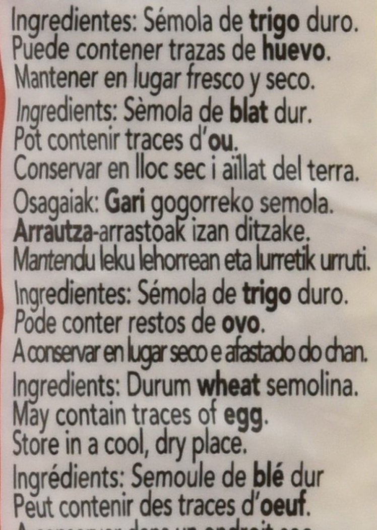 Gallo Pasta Letras, 250G