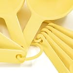 KitchenAid - Measuring Cups & Spoons Set, Heat-Resistant, Nested Design for Compact Storage, Universal Kitchen Tools for Precise Cooking (9-Piece, Butter Yellow)