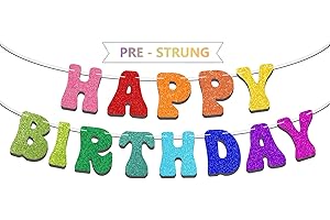 Colorful Happy Birthday Banner