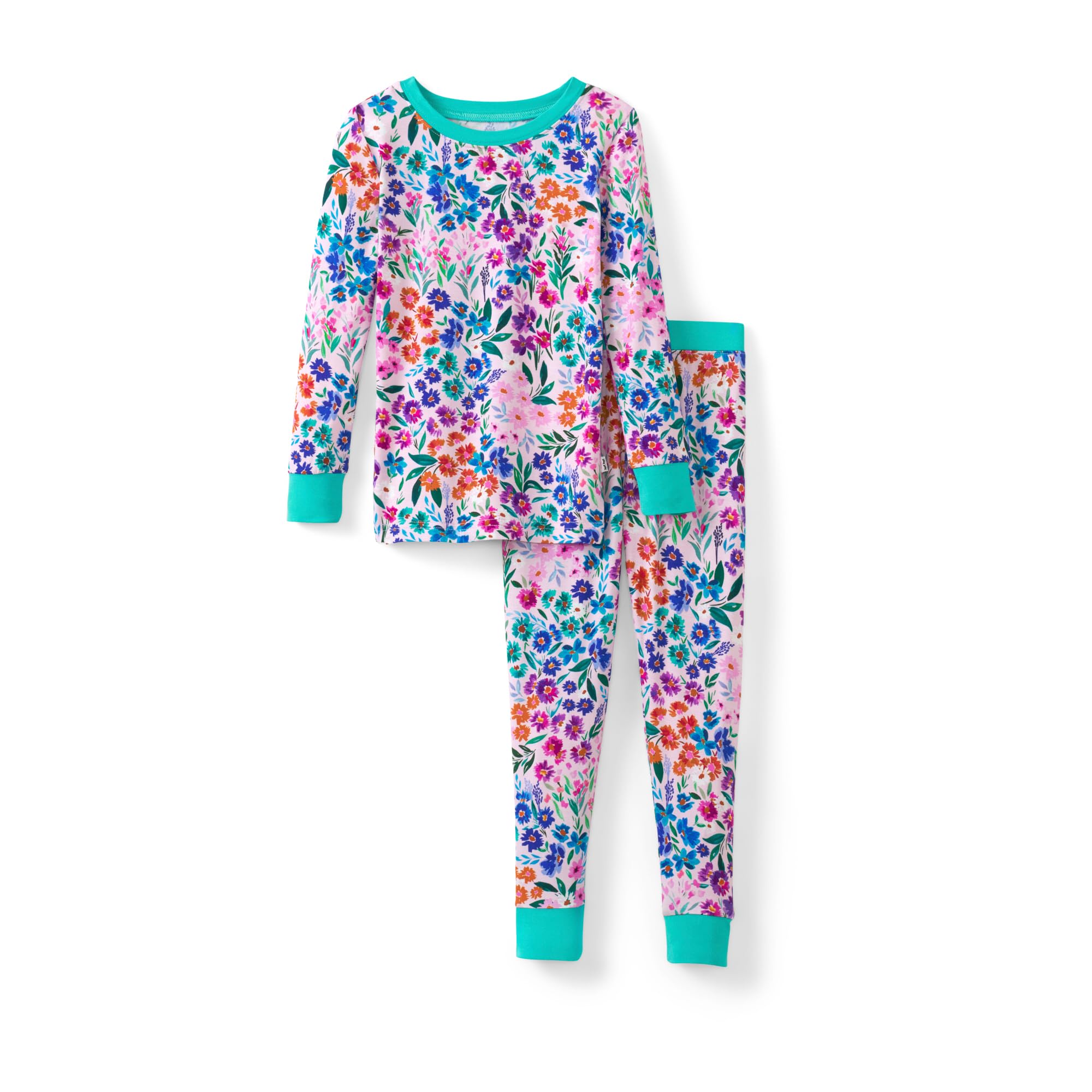 Little Sleepies Two-Piece Pajama Set, Viscose from Bamboo, Toddler Kids PJs