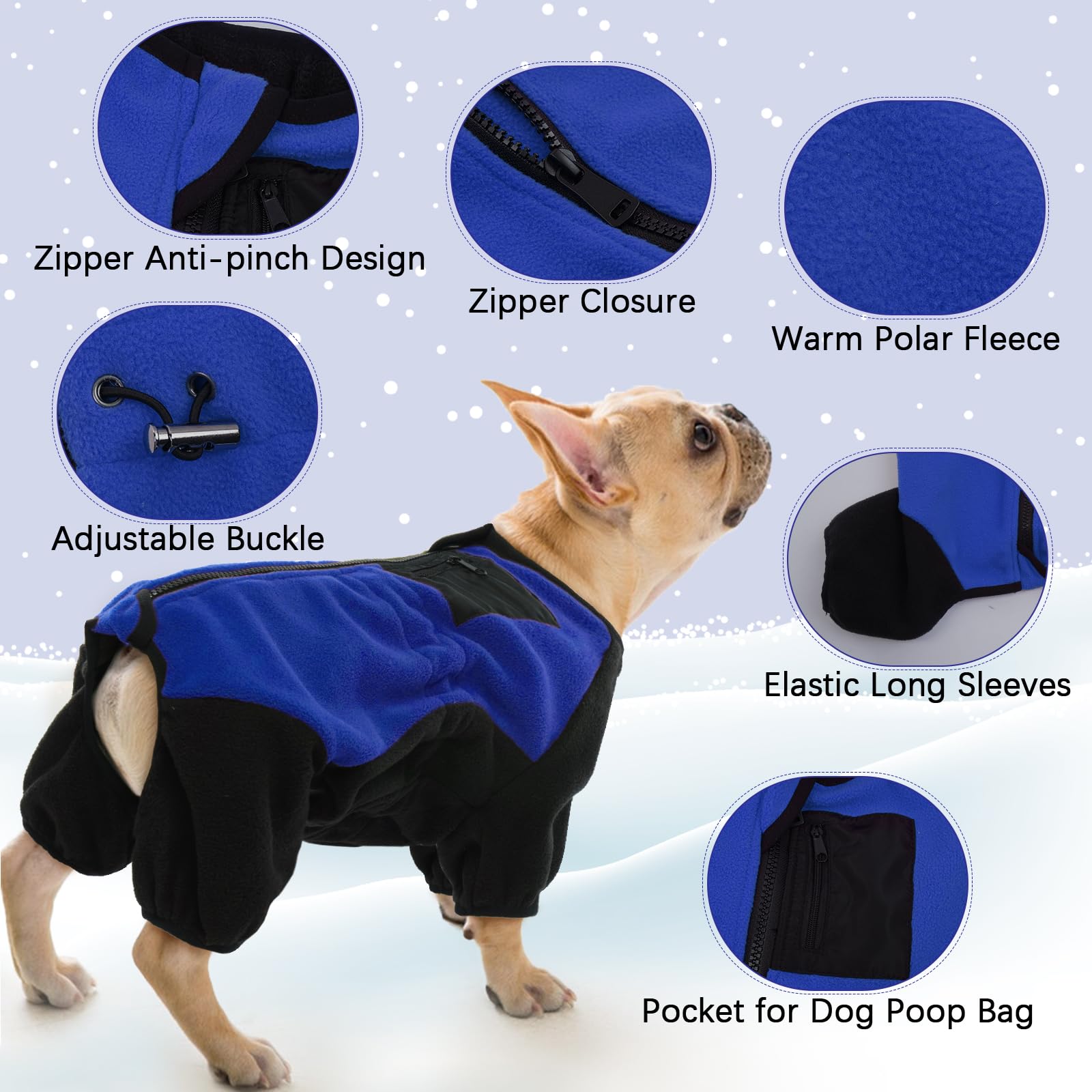 Small Dog Fleece Jumper - Image 4