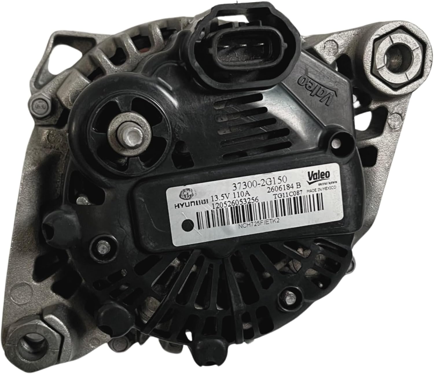 SB Parts Rebuilt Alternator Compatible with Hyundai Sonata 2.0L-2.4L 2015-2016, Compatible with Kia Optima 2016