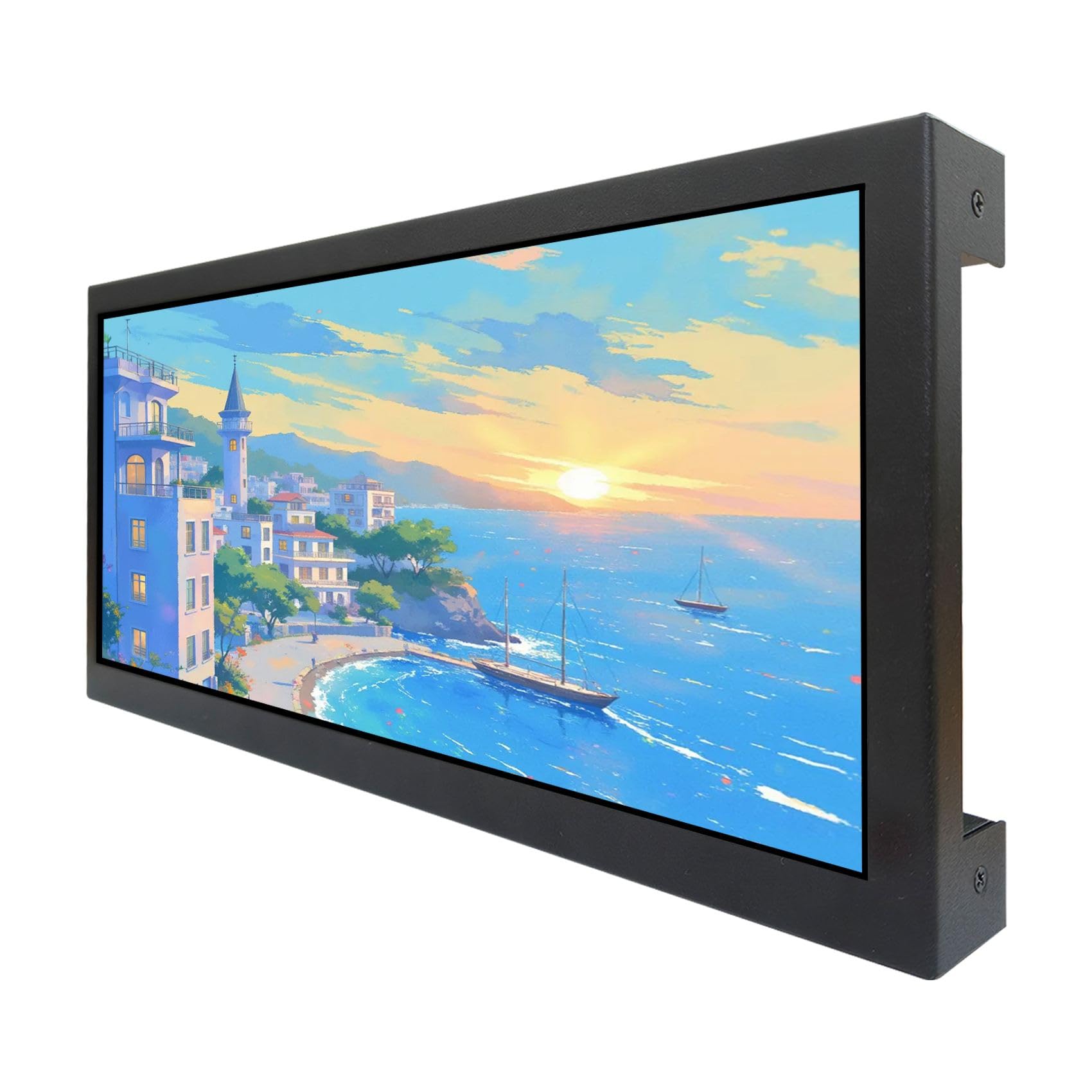 Amazon.co.jp: VSDISPLAY 12.3インチ小型広告LCDモニター 1920X720 IPS