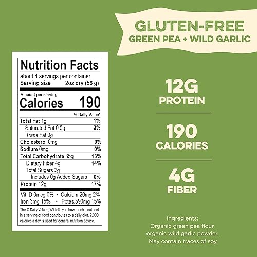 Vista 9 de Al Dente Pasta a base de plantas, lentejas rojas + batata – orgánica, sin gluten, sin OMG, vegana, fideos ricos en proteínas. Deliciosa y versátil.