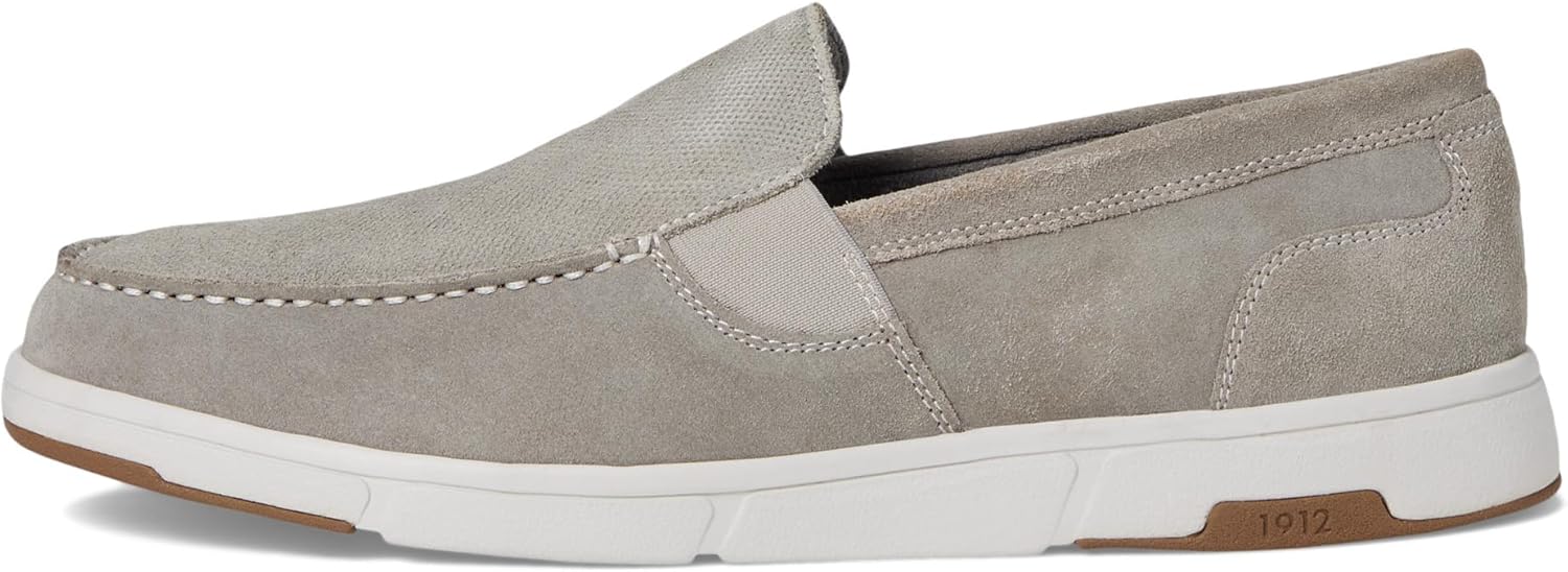 Nunn Bush Men's Luca Moccasin Toe Venetian Suede Slip-on Lightweight Comfortable Loafers