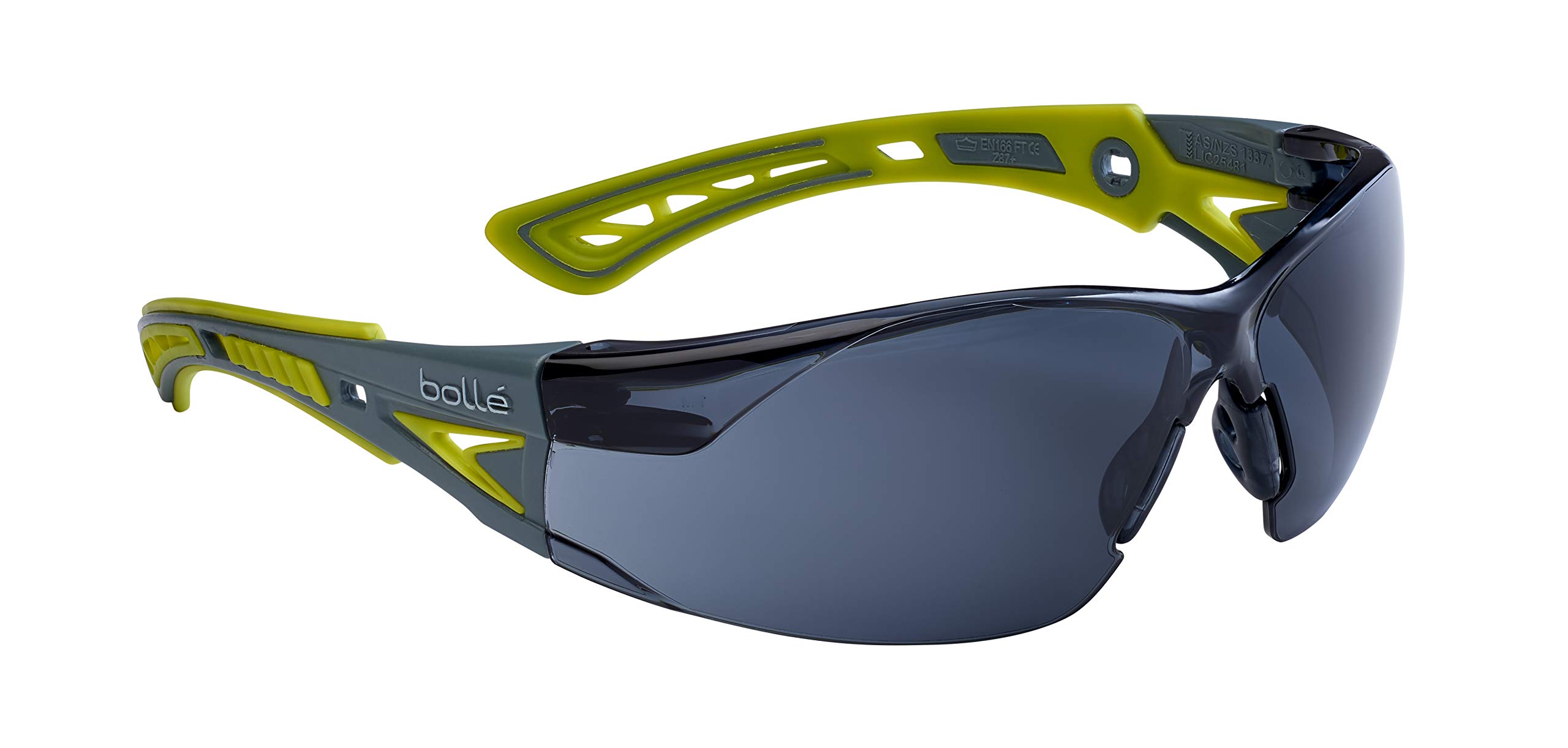 Bollé Grey/Green Bolle Rush With Lenses With Protection Against Uva/Uvb, Impact, Fog And Solar Radiation - Rushpspsfl