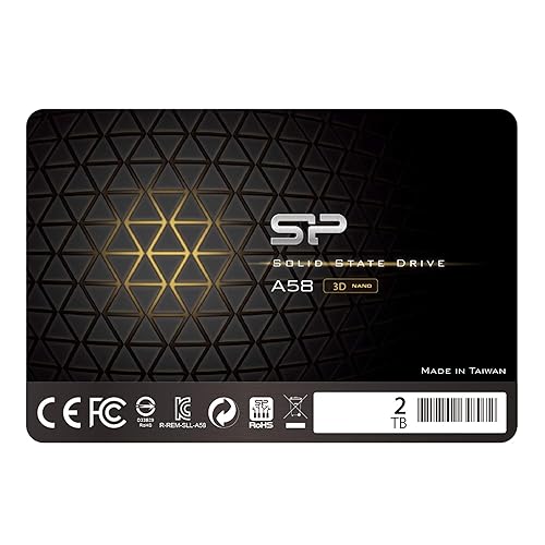Replacment Drive I desperatly need - Silicon Power 2TB SSD 3D NAND A58 Performance Boost SATA III 2.5" 7mm (0.28") Internal Solid State Drive (SP002TBSS3A58A25) - 2TB - Single Pack