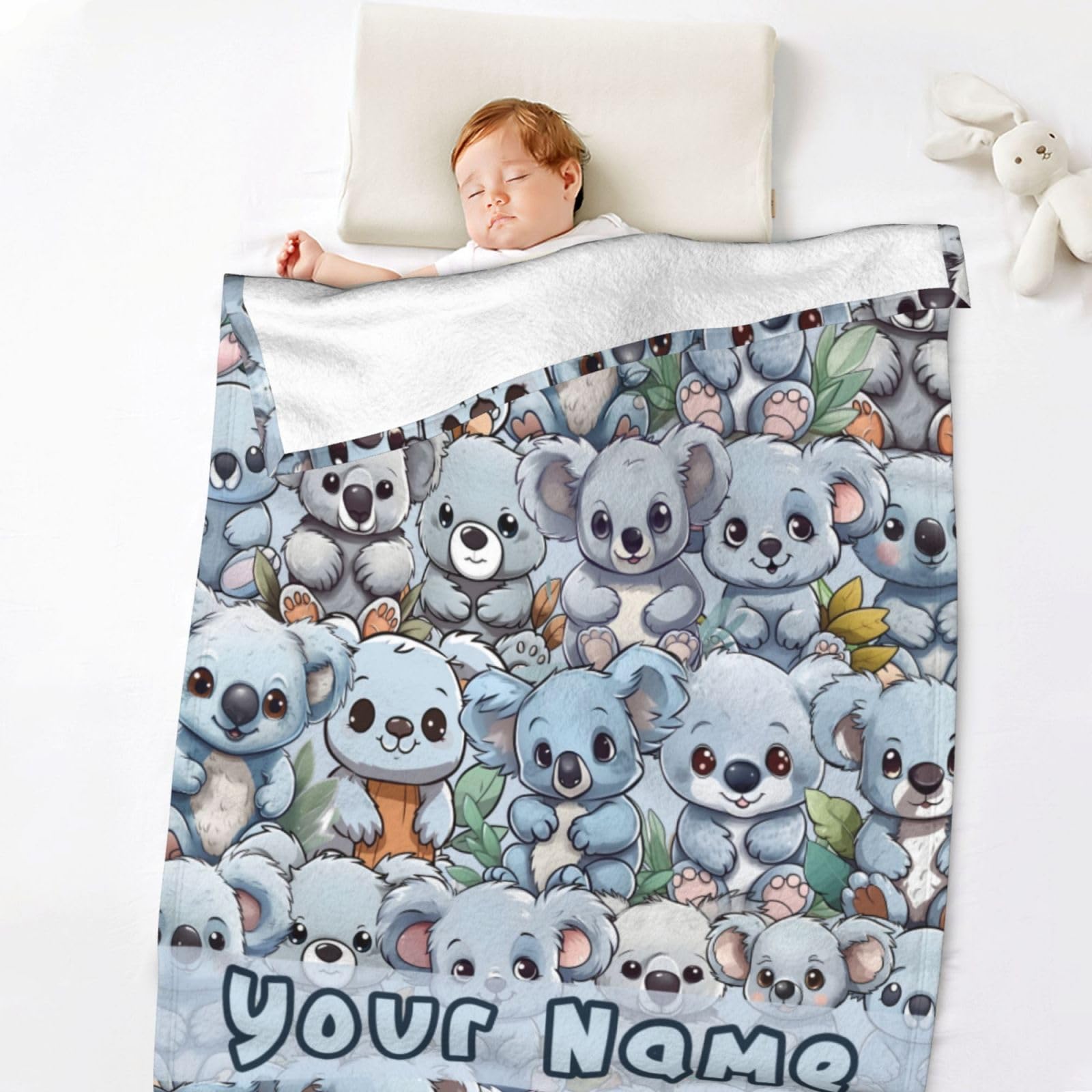 Koala-Decke Aus Flanell-Fleece | Weich & Kuschelig | In Größe M Für Kinder & Erwachsene