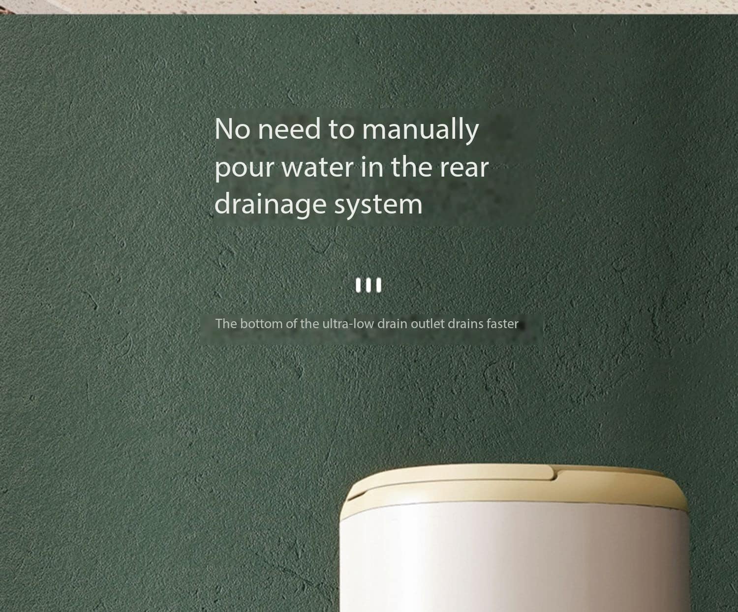 Mini Washing Machine, 15W Compact Household Semi-Automatic Washing Machine, 7L Dormitory Underwear Underwear, Socks Washing Machine