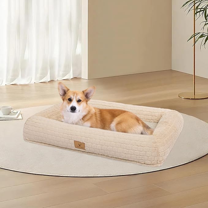 Cama Ortopédica para Perros Mediano Grande Colchoneta Lavabl miniatura 8