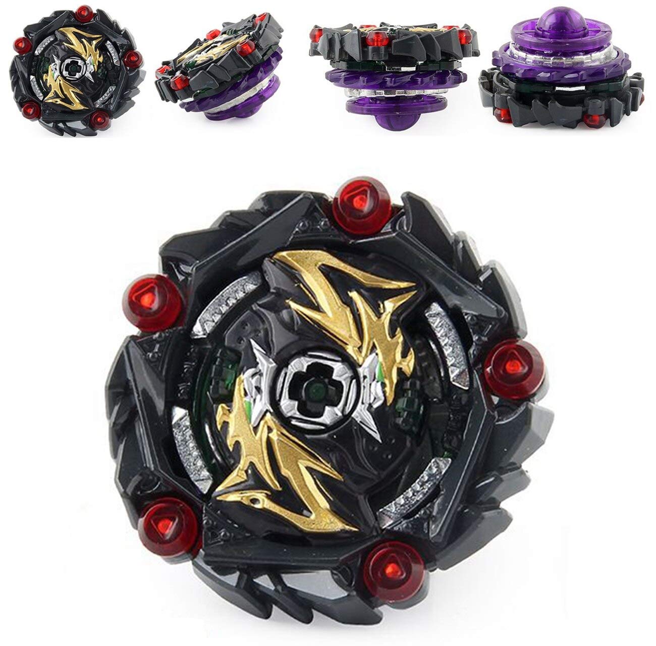 Battling Top Toy Evolution Blades Turbo God Bey Games Accessories Bey Burst Gaming Toy B-164 Super King Curse Satan.Hr.1D High Performance 4D Spinning Top Master Fusion Battle Gyro Gift for Boys Teens