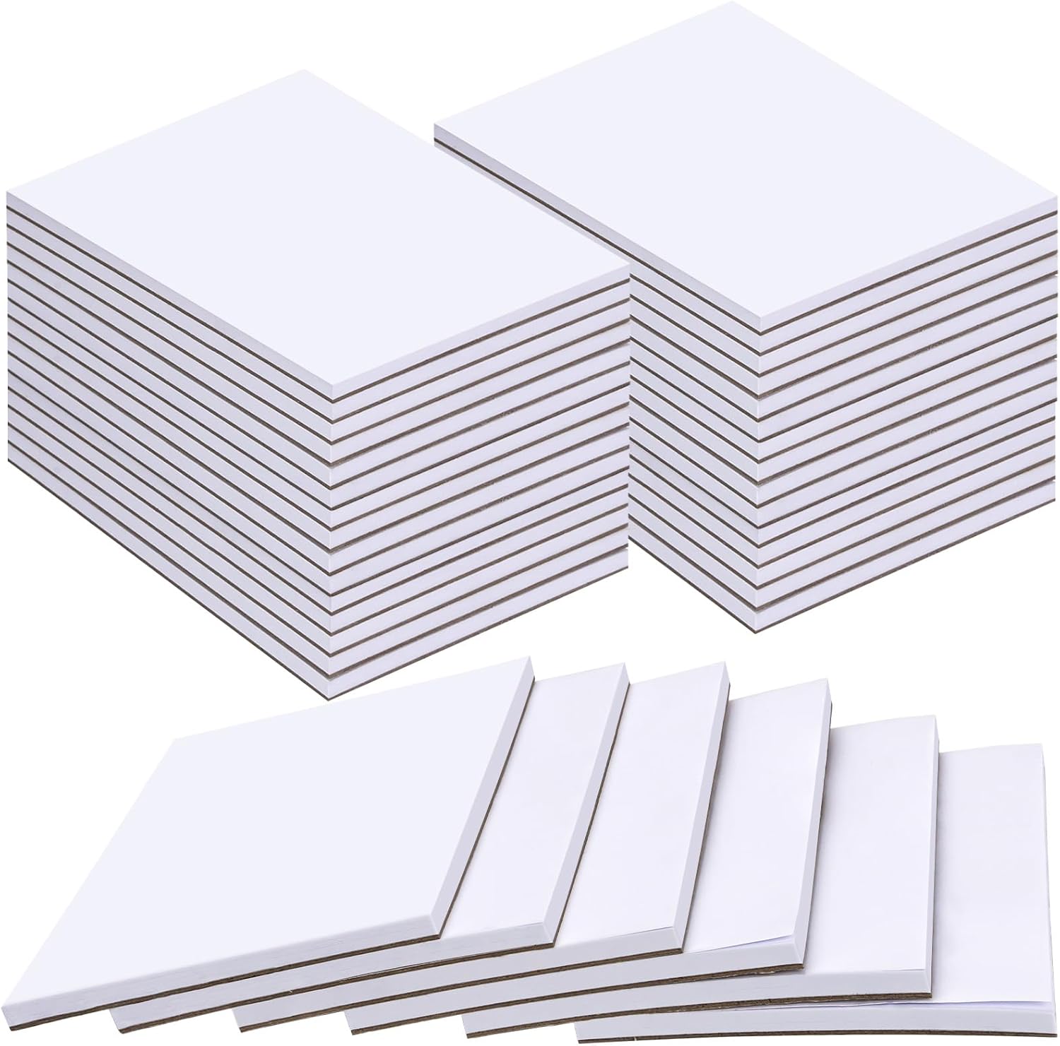 Note Pads 3x5, 36 Pack Small NotePads, Server NotePads, Scratch Pads 3x5, Memo Pads White Paper, 50 Sheets per Blank Note Pads 3 x 5, Mini Writing Pads Pocket Notepads for Office School Home Supplies