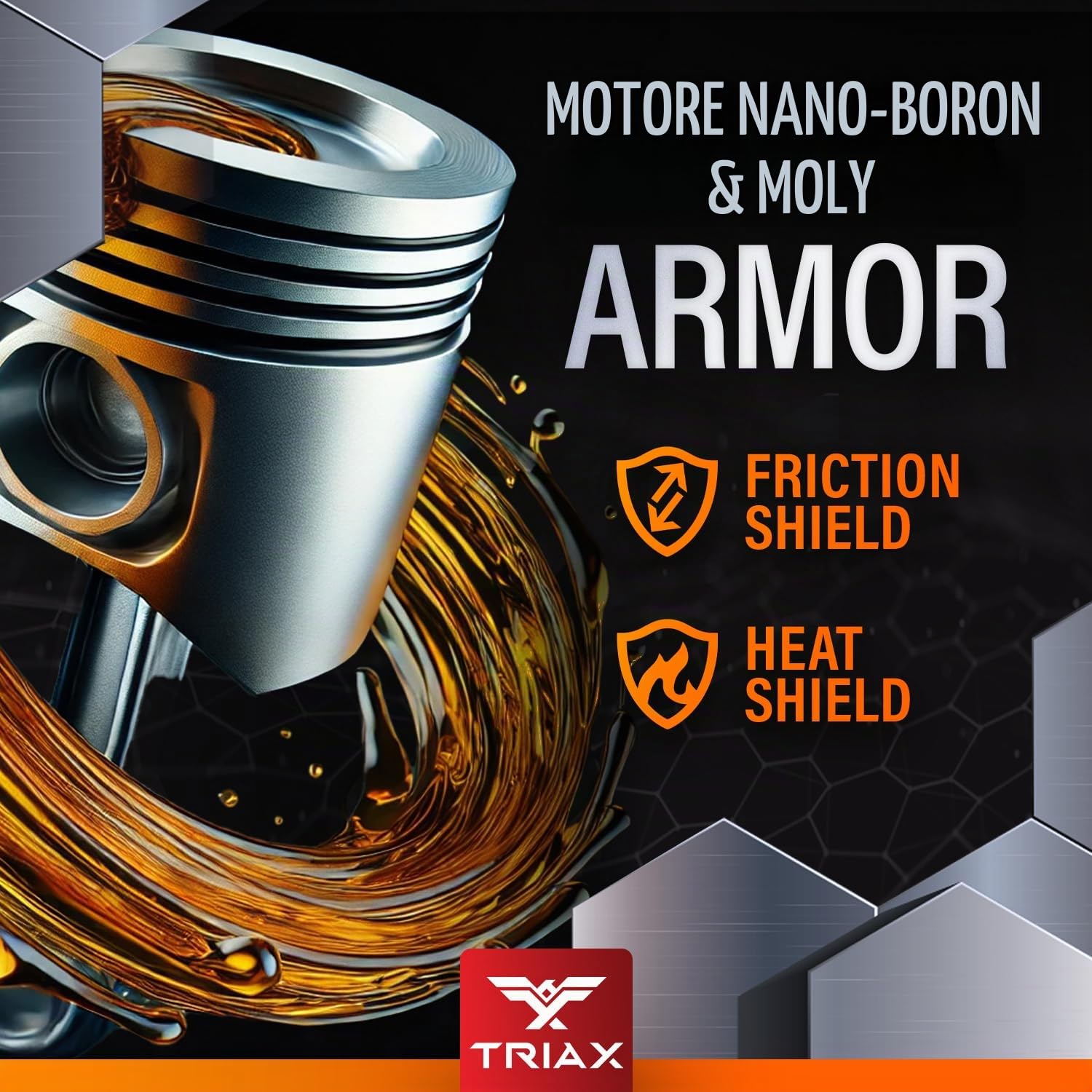 TRIAX Synergy SRT 10W-40 Olio Motore Sintetico Alto Chilometraggio - Per Auto e SUV Benzina - API SN - ILSAC GF-6A - ACEA A3/B4-4,73 L (5 Quarti)