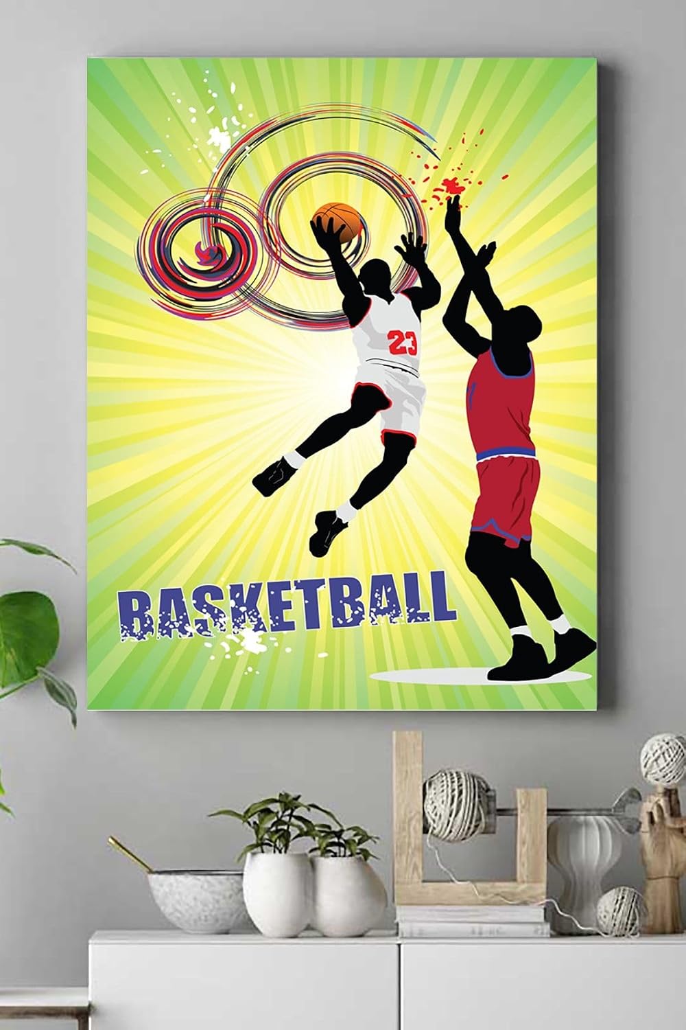 Postermanya (pster15161) Basketbol Kanvas Tablo 30 x 40