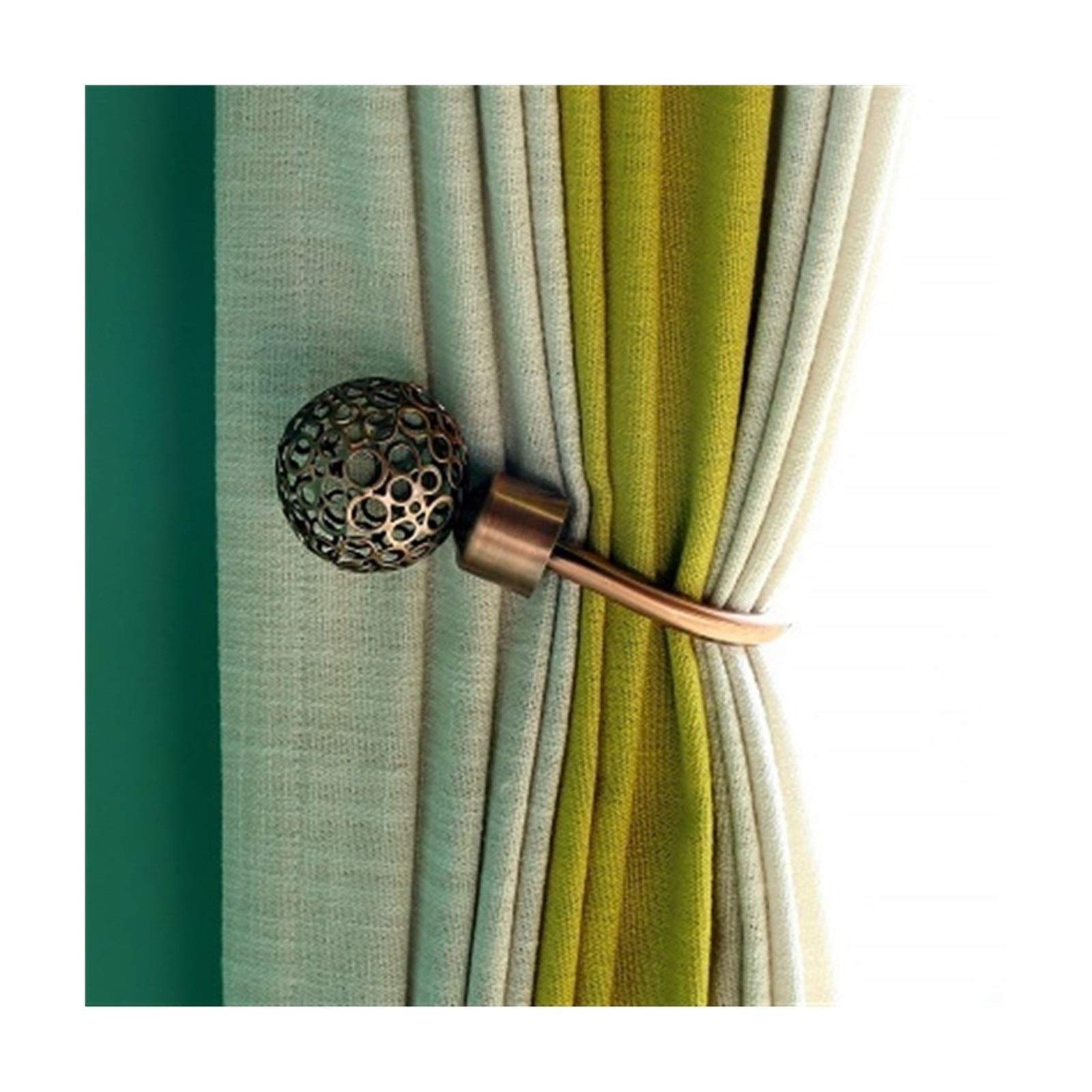Crochets De Rideau Mural Gatuida - Lot De 2, Pour Tenir Les Rideaux Ouverts, Aussi Pour Clés/serviettes